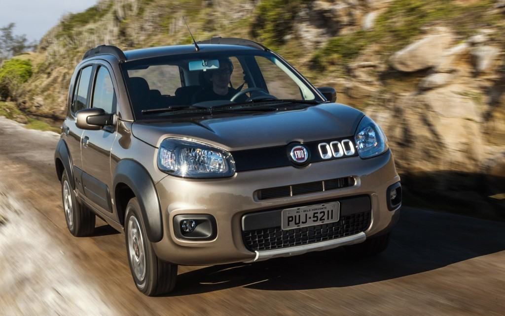 Novo Fiat Uno 2017 terá aspecto mais agressivo