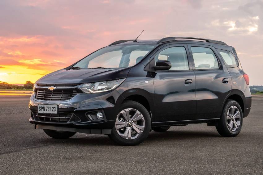 Chevrolet divulga preços da Spin para PcD em julho de 2022
