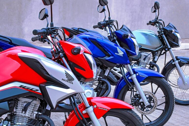 Motos mais vendidos até o dia 30 de julho de 2022