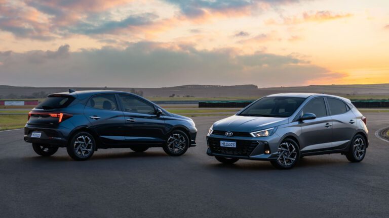 Hyundai HB20 1.0 Sense 2023 está disponível por R$ 76.690