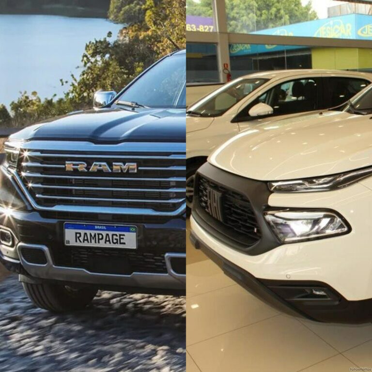 Rampage Rebel ou Fiat Toro Ultra: qual levar para casa?