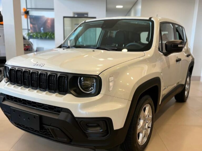 Novo Jeep Renegade Sport 2024: Ficha técnica, preço e itens