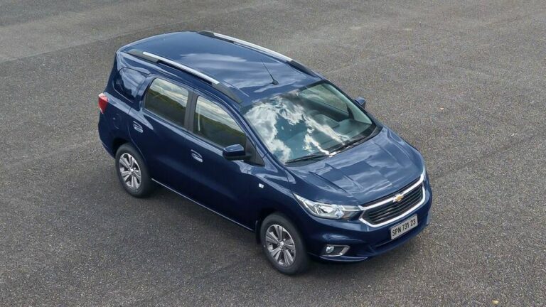 Chevrolet Spin LT AT 2024: Ficha técnica, preço e itens