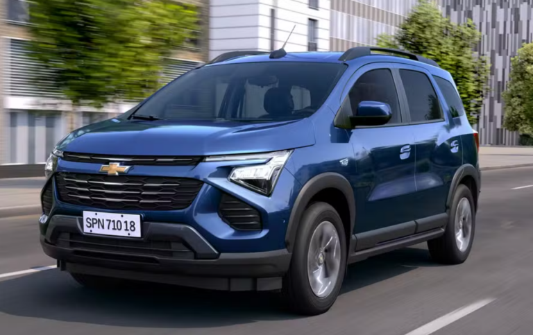 Chevrolet Spin 2025 chega com painel mais moderno e novos detalhes