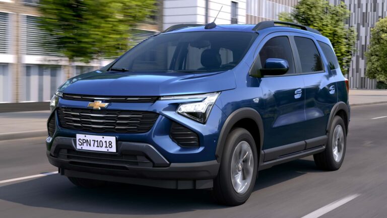 Chevrolet Spin 2025: veja o que mudou, versões e preços