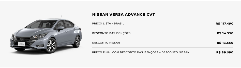 Nissan Versa Advance 2024