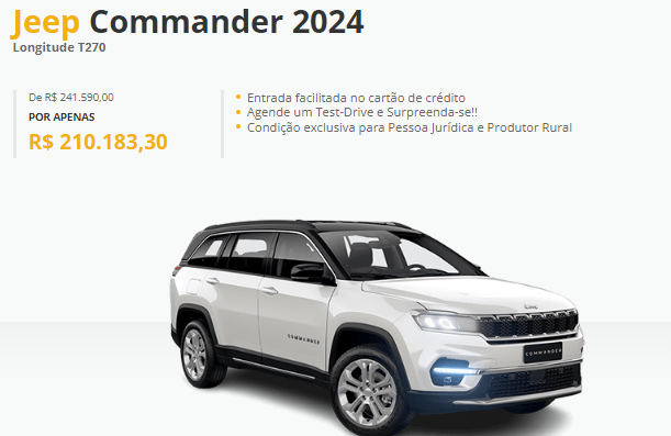 Jeep Commander Longitude 2024