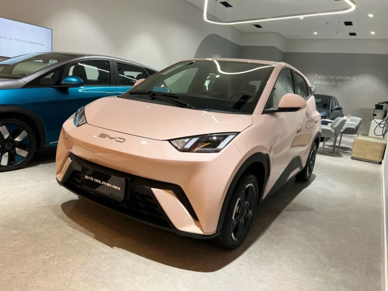 BYD Dolphin Mini inicia maio com uma queda de 30% nas vendas