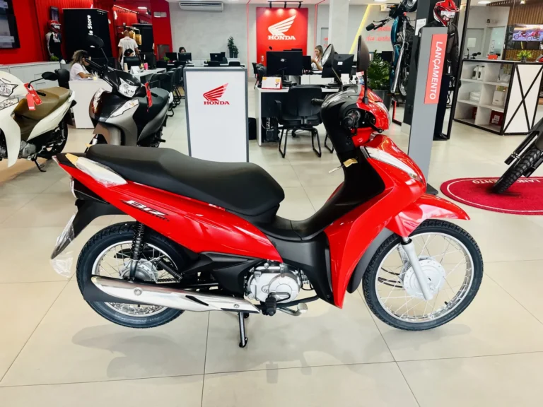 Honda Biz 110i 2024: preço, motorização e consumo