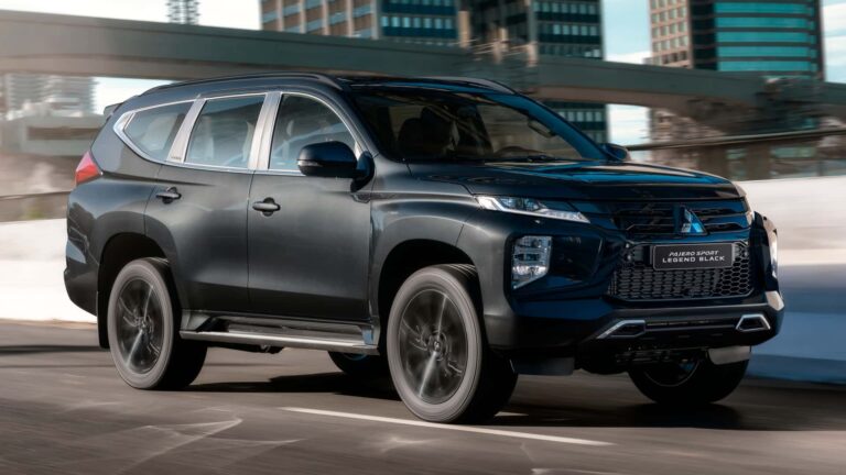 Mitsubishi Pajero Sport Legend Black é lançada como edição limitada
