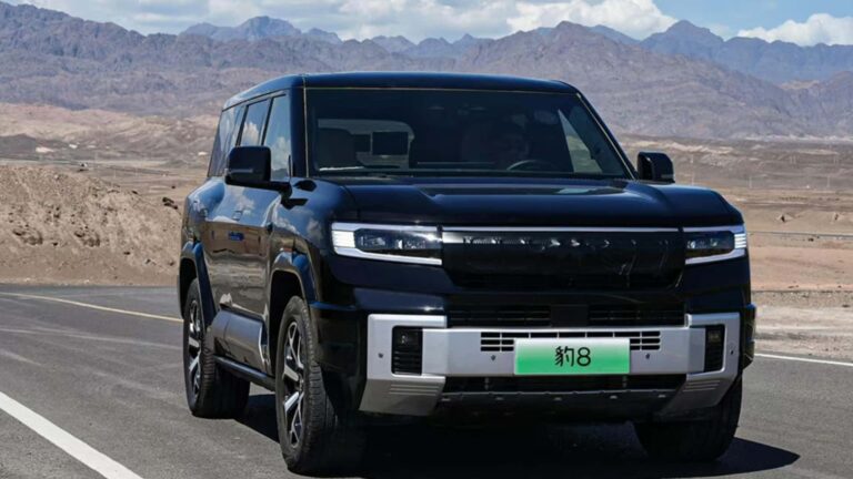 BYD Fang Cheng Bao 8 tem suas primeiras imagens divulgadas na China