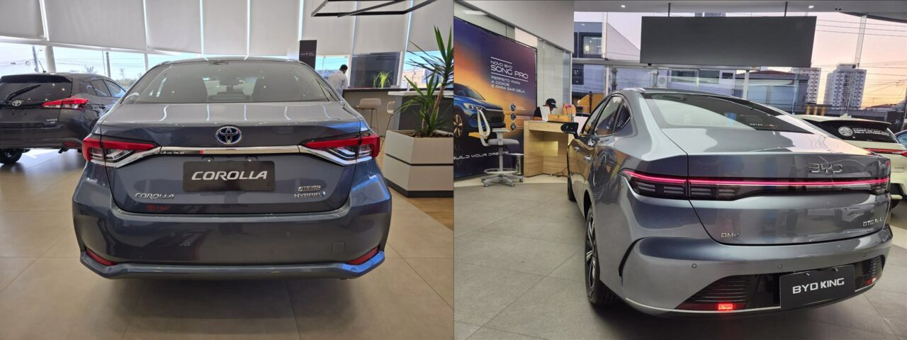 Comparativo: Toyota Corolla ou BYD King, qual comprar?