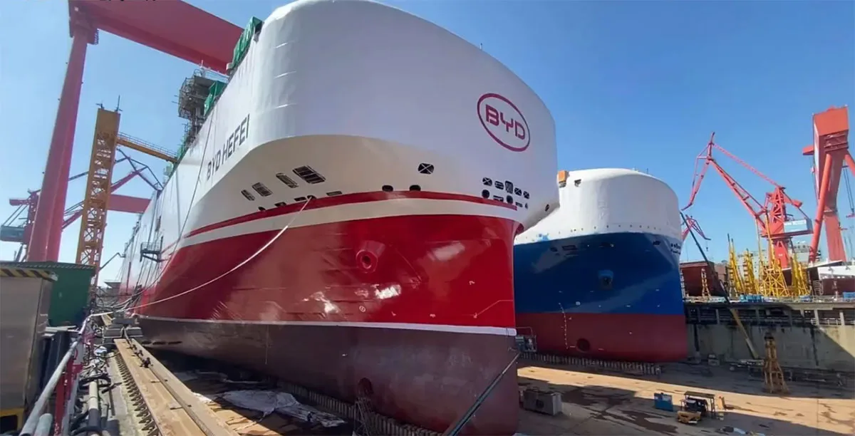navio da BYD