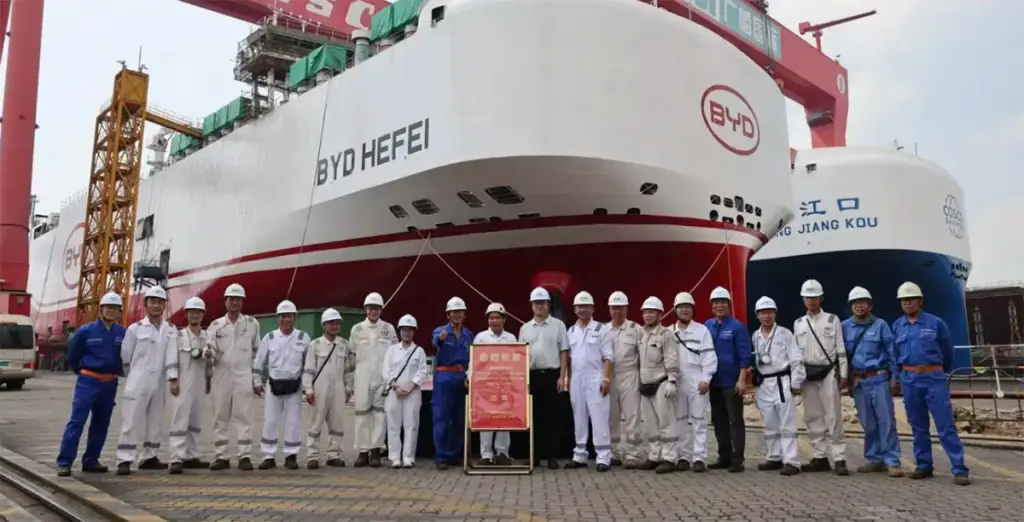 navio da BYD