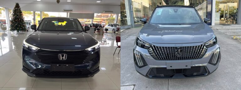 Comparativo: Peugeot 2008 GT ou Honda HR-V EXL, qual melhor versão?