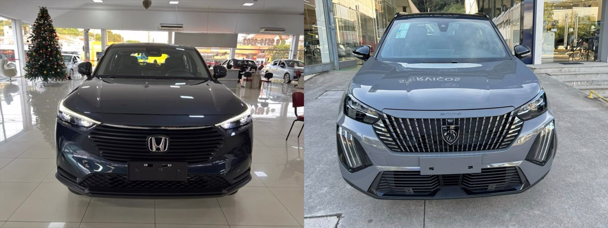 Comparativo: Peugeot 2008 GT ou Honda HR-V EXL, qual melhor versão?