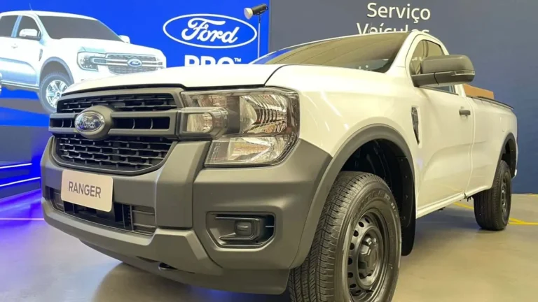 Ford Ranger cabine simples será lançada no Brasil em um futuro próximo