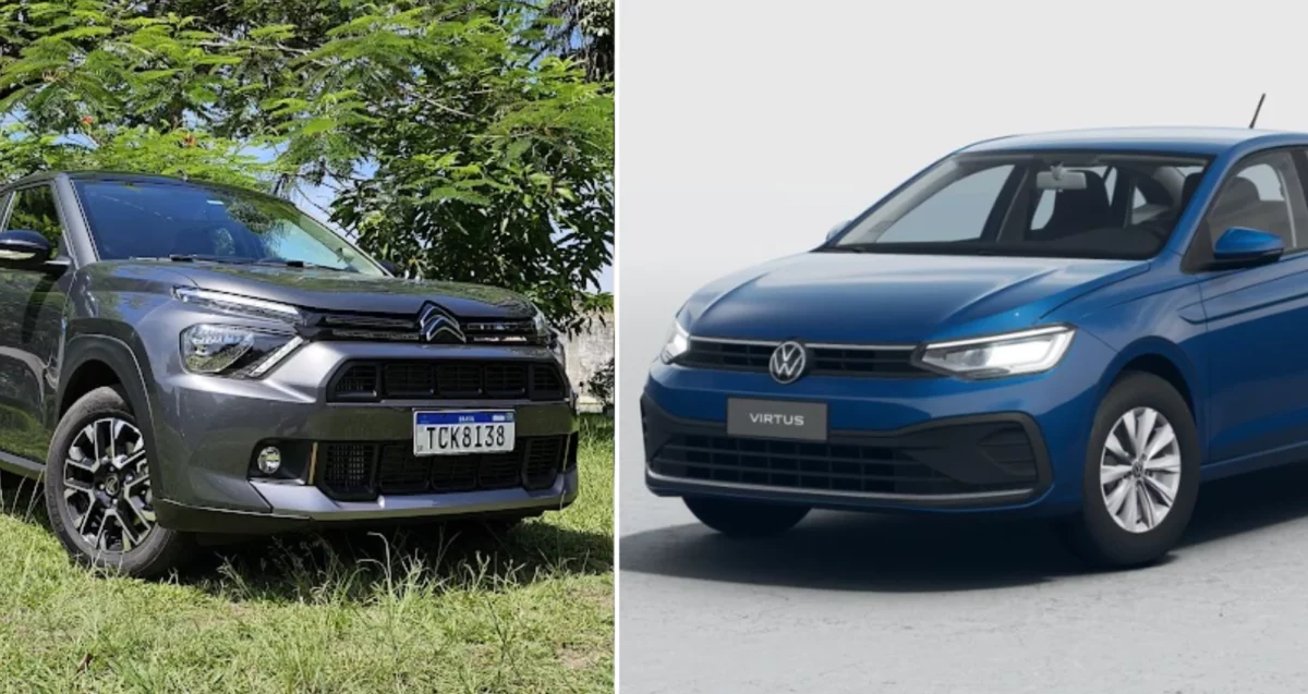 Citroën Basalt ou VW Virtus? Veja o que oferecem o SUV e o sedã