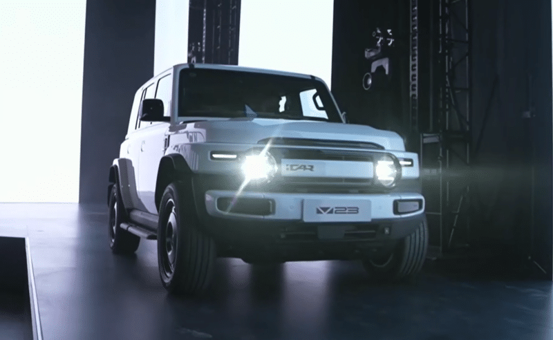 Chery iCar V23 com visual off-road retrô chega ao mercado