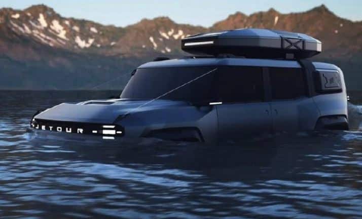 Jetour Zongheng tem mais detalhes revelados na China