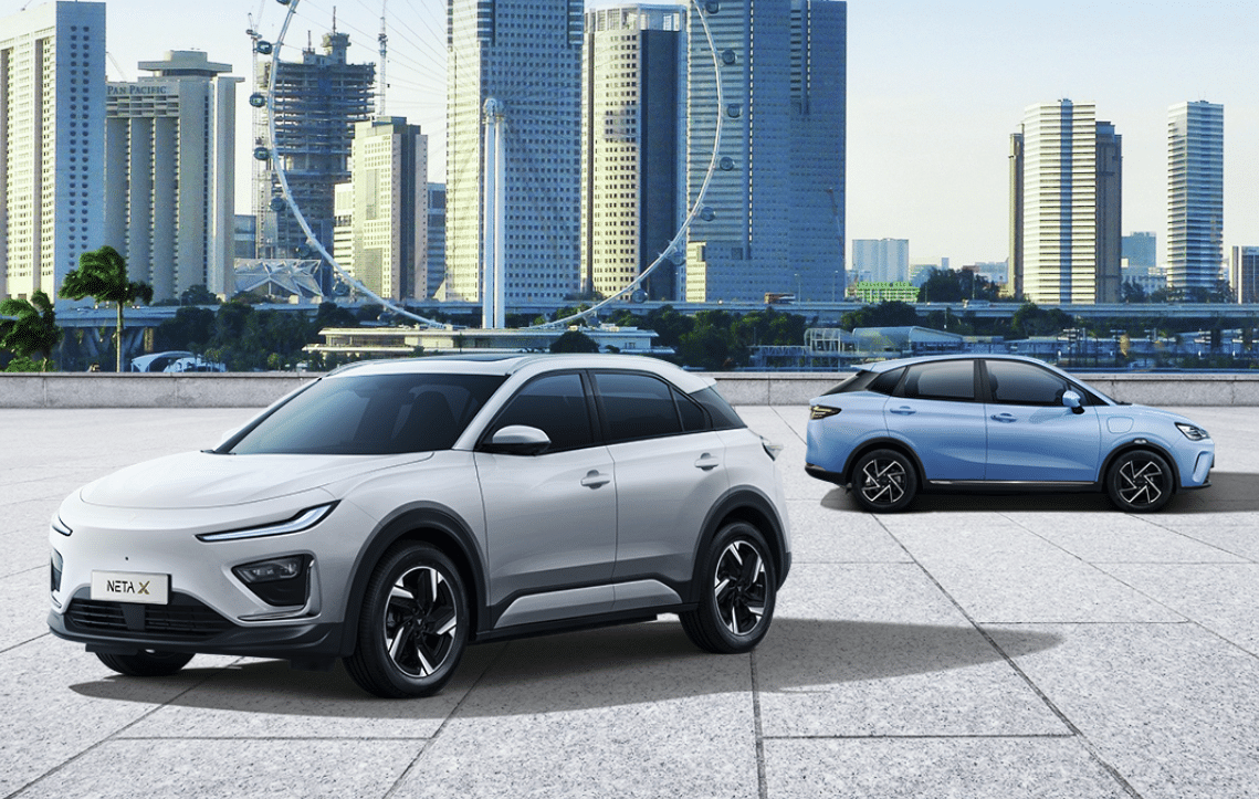 Neta enters Singapore market with two compact SUVs