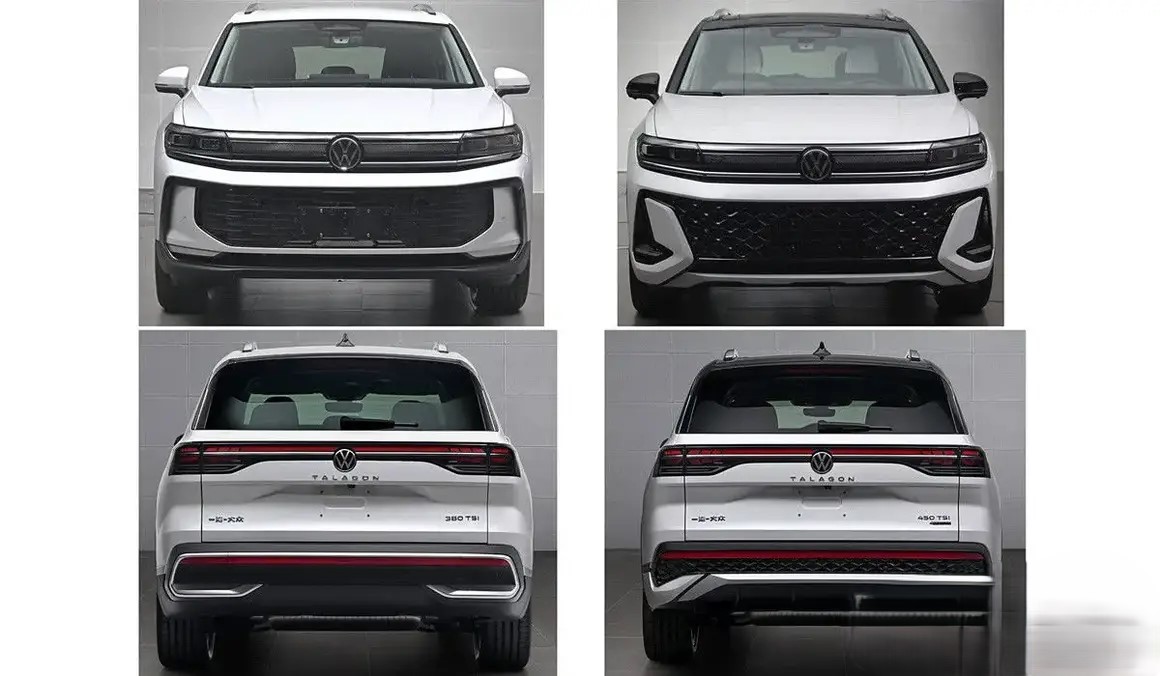 Volkswagen Talagon 2025: o maior SUV da marca ganha atualização visual na China