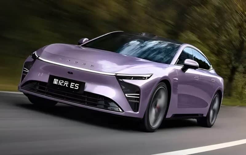 Chery Exeed Exlantix ES EREV chega ao mercado chinês em março