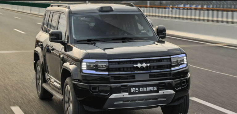 BYD Fang Cheng Bao 5 ganha versões com condução inteligente e integração com Huawei