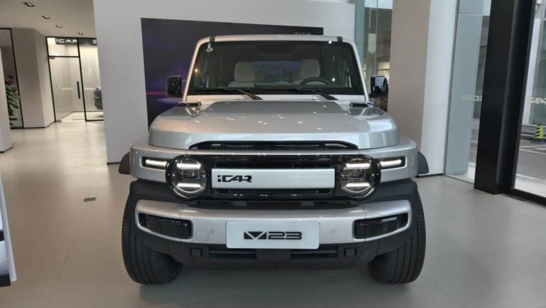 Chery iCar V23: Conheça o SUV elétrico chinês com visual off-road retrô