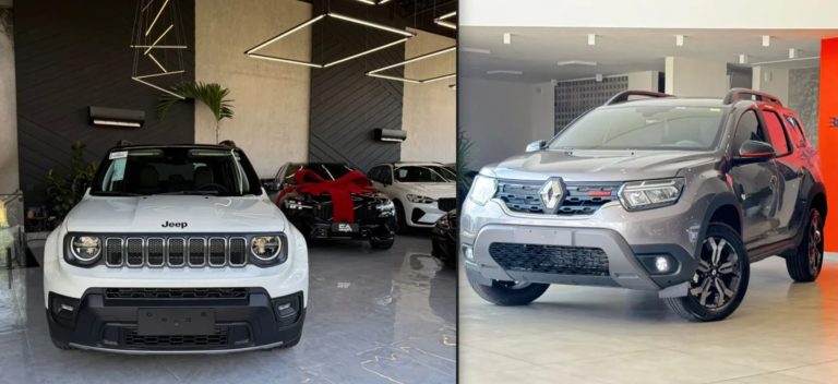 Comparativo: Jeep Renegade x Renault Duster, qual escolher?