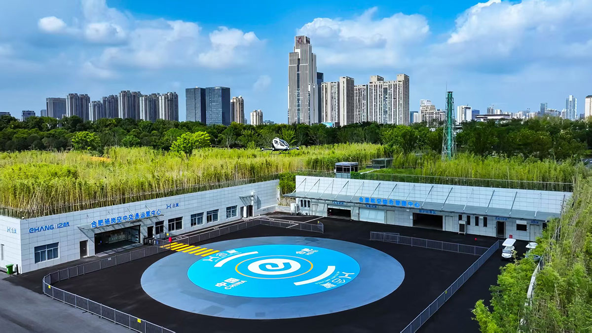 Ehang obtém certificação para operações comerciais de eVTOL na China