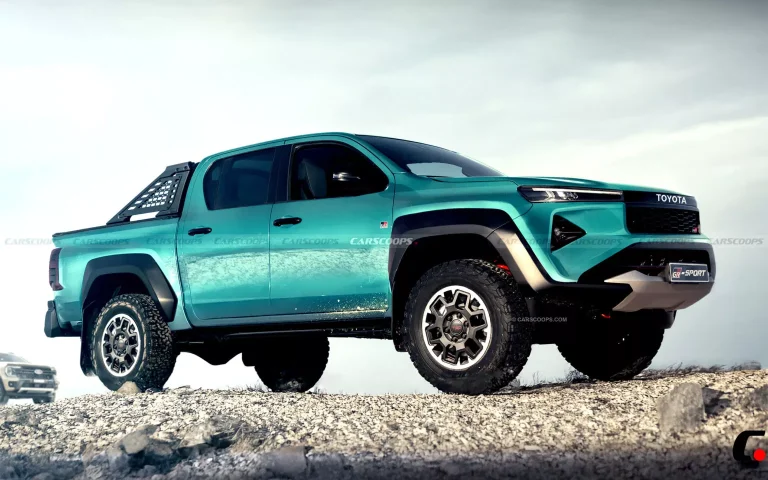Nova Toyota Hilux GR Sport 2026 terá design de tirar o fôlego