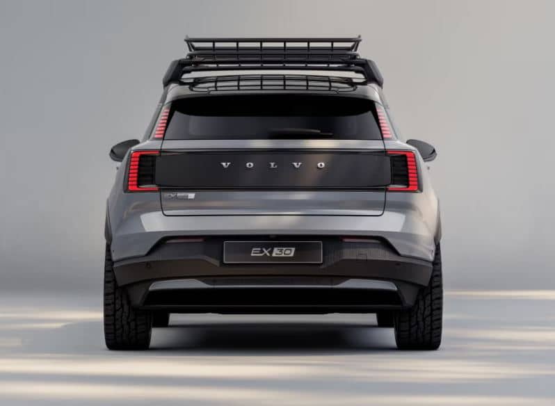 Volvo EX30 Cross Country tem visual revelado na China