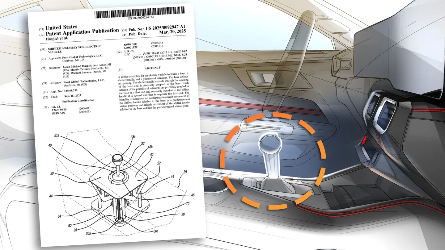 Ford patenteia câmbio manual simulado para veículos elétricos