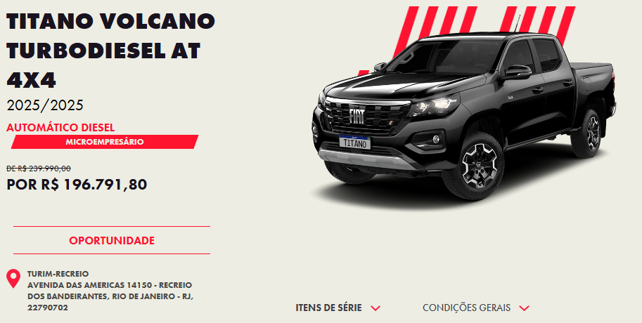 Crédito da imagem: Fiat Ventuno Ceasa
São Paulo, SP