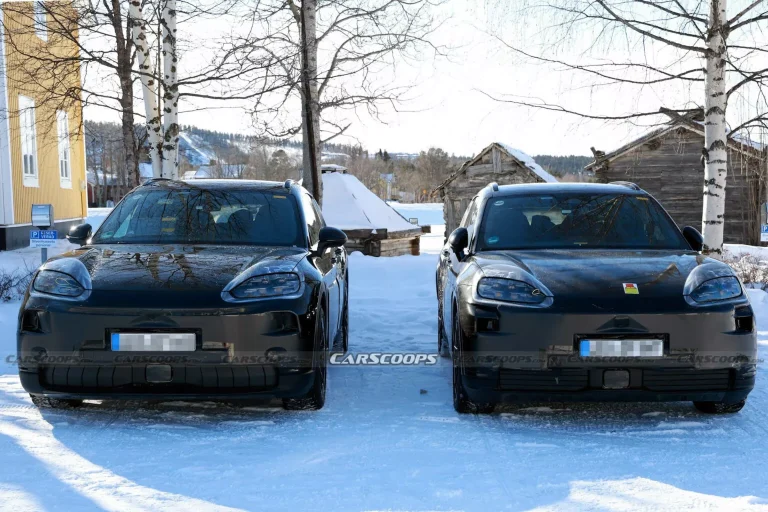 Porsche testa protótipos elétricos do Cayenne na Suécia