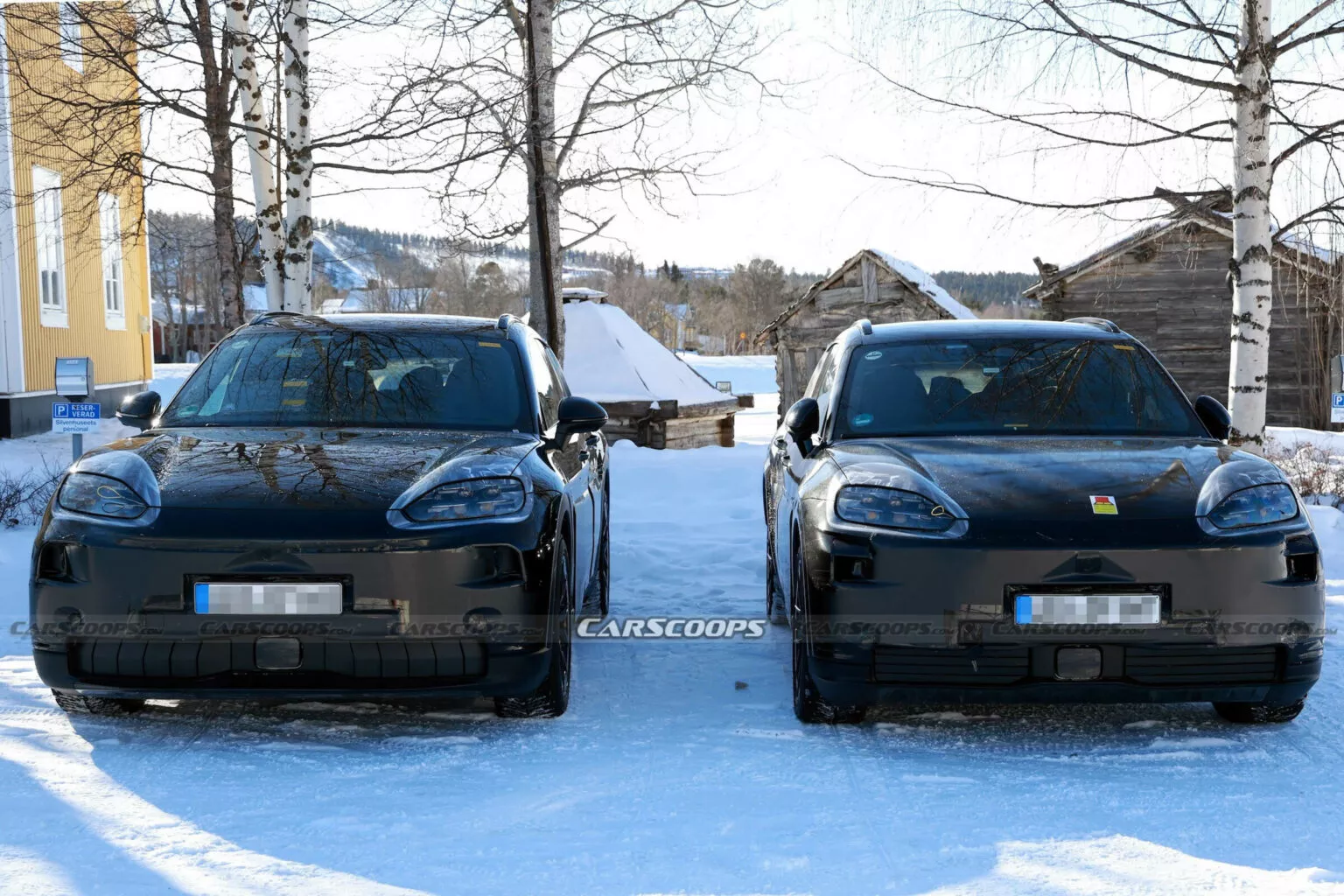 Porsche testa protótipos elétricos do Cayenne na Suécia