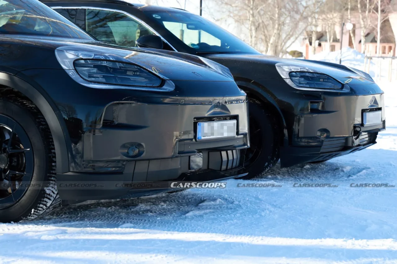 Porsche testa protótipos elétricos do Cayenne na Suécia