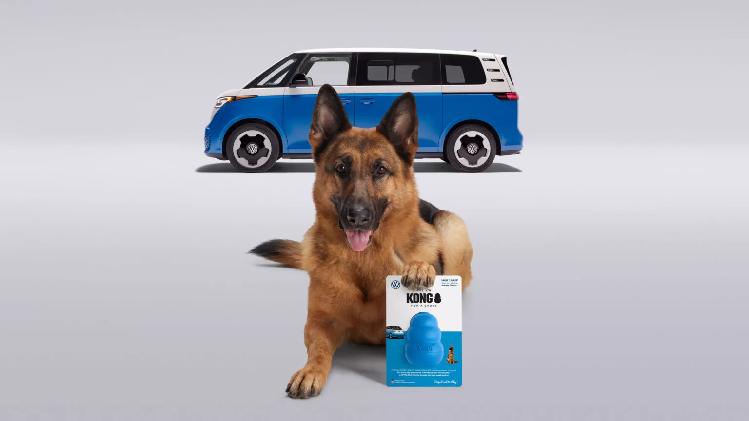 Volkswagen e KONG lançam brinquedo canino em edição limitada inspirado na ID. Buzz