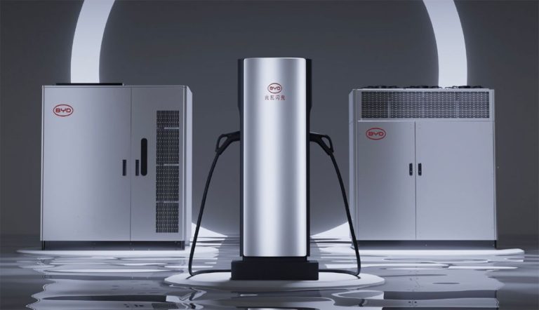 BYD lança estações de carregamento ultrarrápidas de 1.000 kW