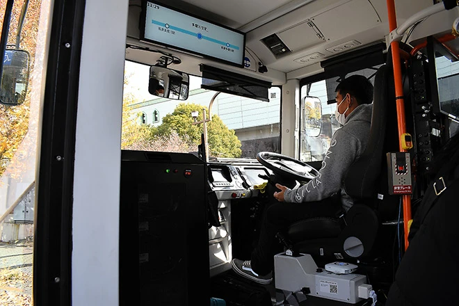 Komatsu, Japão, certifica ônibus autônomo de nível 4 para serviço regular