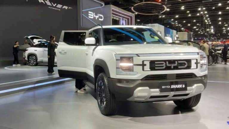 BYD Shark 6 chega ao mercado tailandês com preço competitivo