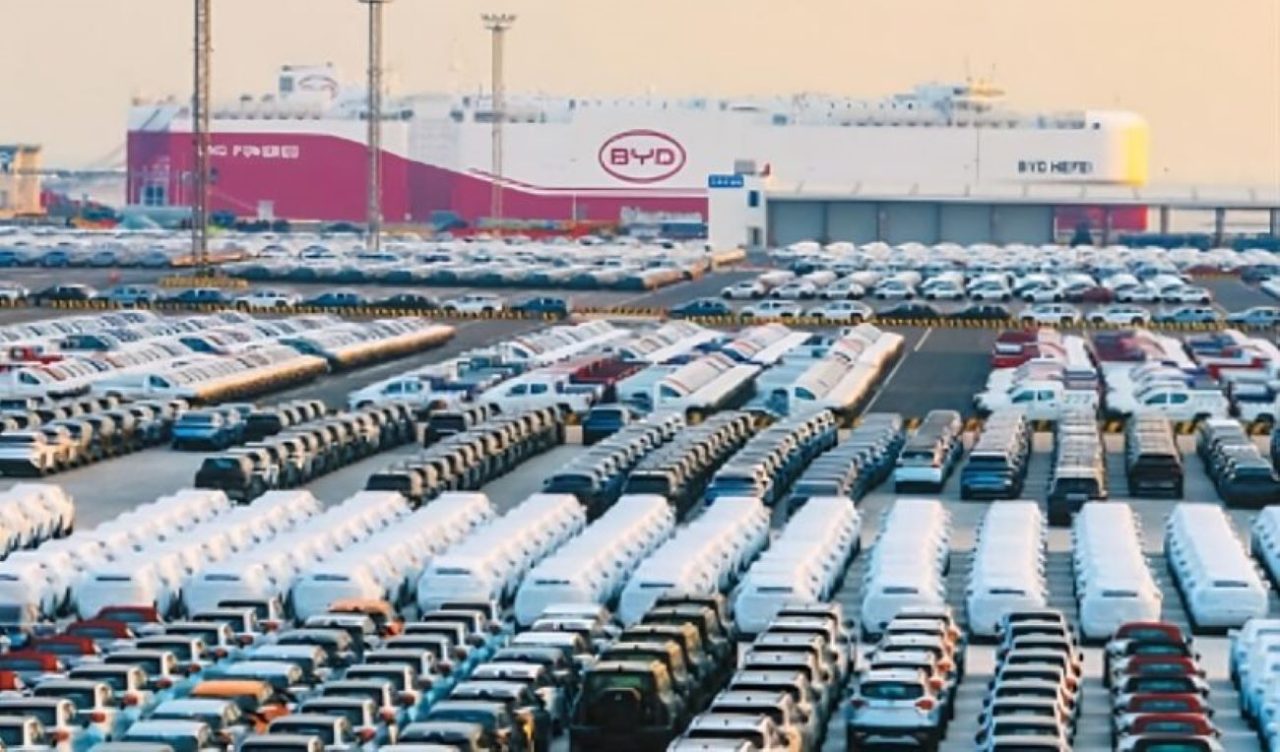 BYD lançará seu novo navio RoRo Changsha com capacidade para até 9.200 veículos