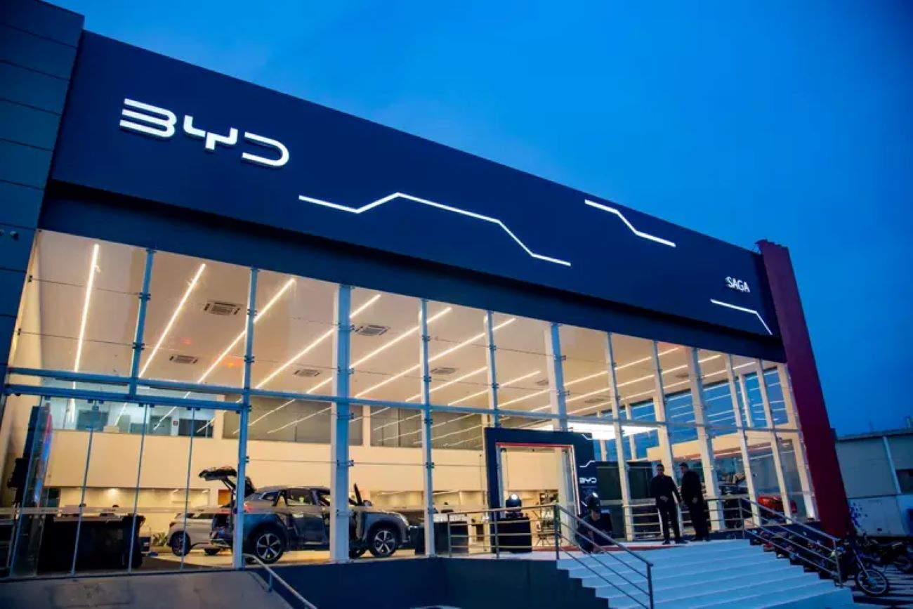 BYD firma acordo de distribuição de peças com a italiana intergea