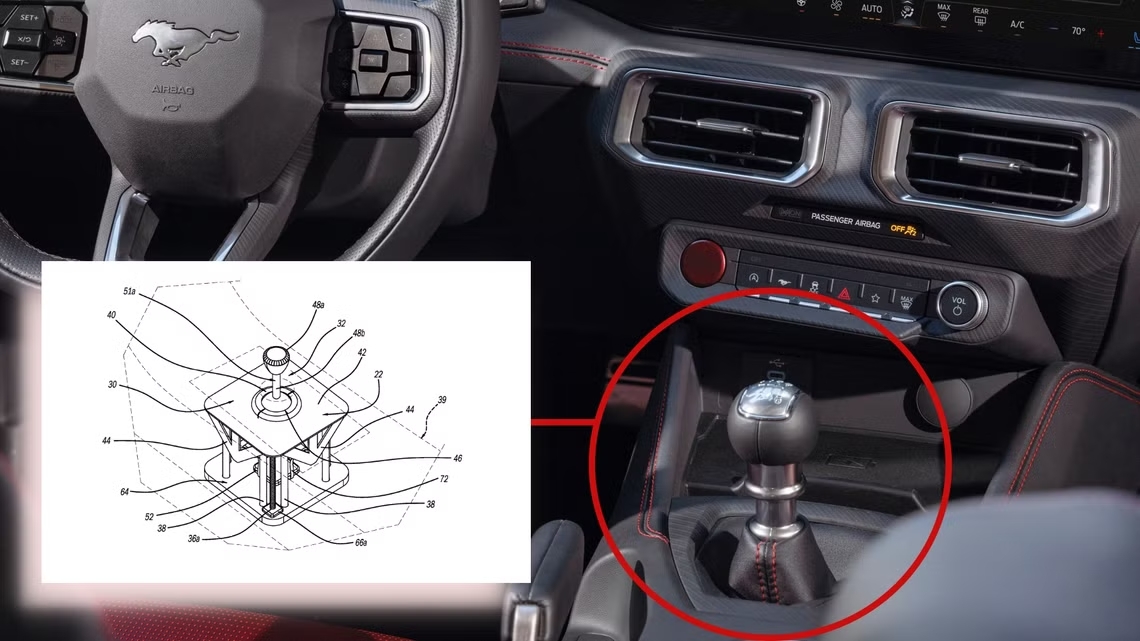 Ford patenteia câmbio manual simulado para veículos elétricos