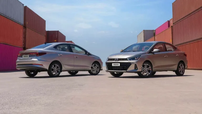 Hyundai inicia exportação do HB20S 2025 para o mercado argentino