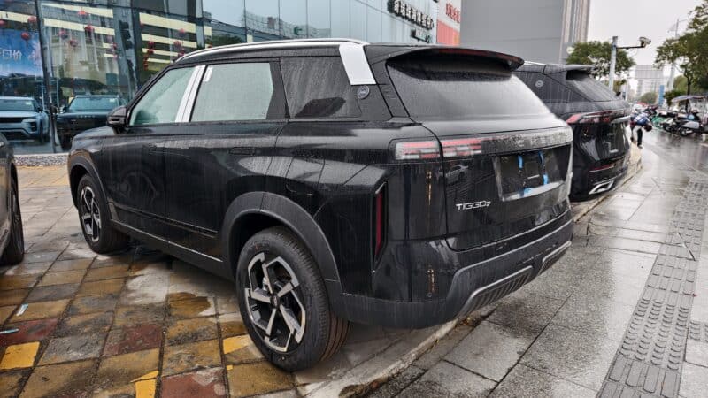 Chery Tiggo 7 C-DM tem visual idêntico ao da Land Rover Evoque na China