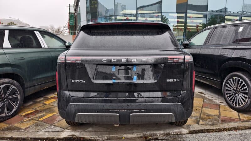 Chery Tiggo 7 C-DM tem visual idêntico ao da Land Rover Evoque na China