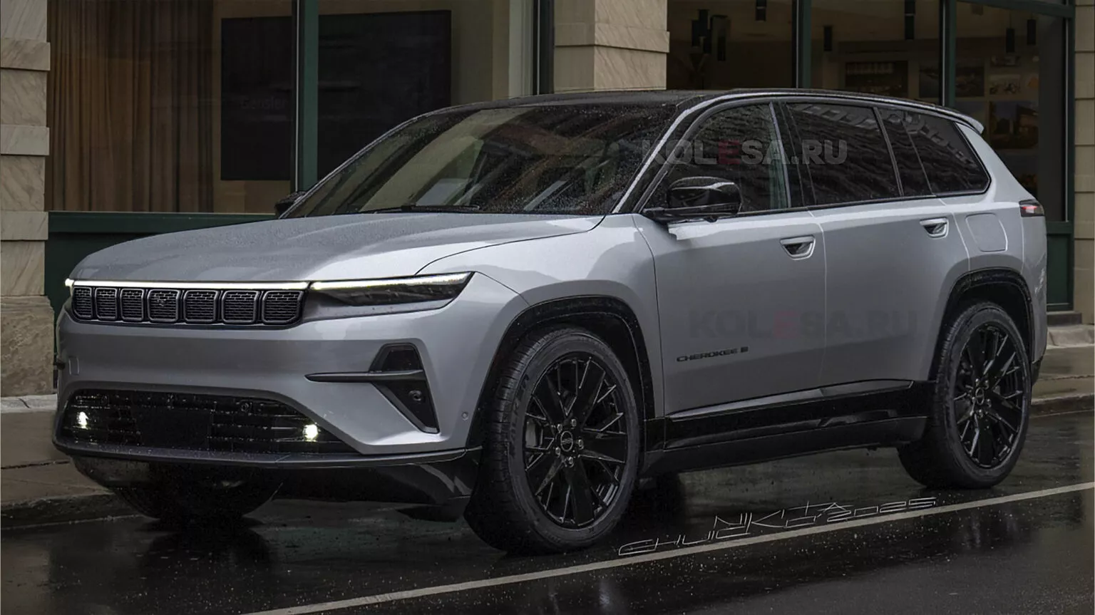 Novo Jeep Cherokee: Protótipos revelam design inspirado no Wagoneer S