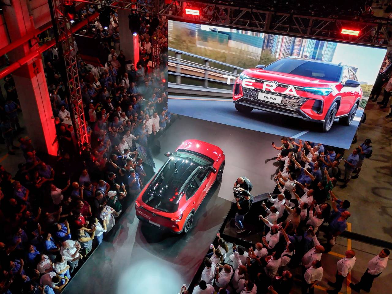 Volkswagen inicia produção do SUV Tera em Taubaté